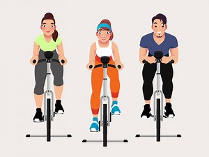 Basic Fit - Spinning Animation