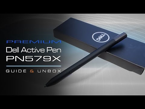 Dell Premium Active Pen PN579X How to Guide and Unboxing