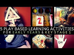5 PLAY ACTIVITIES | EARLY YEARS & KEY STAGE ONE | MATHS, PHONICS, WRITING, READING