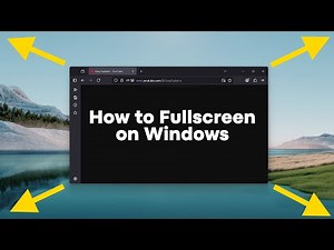 Quick Ways to Full Screen a Program in Windows 10/11