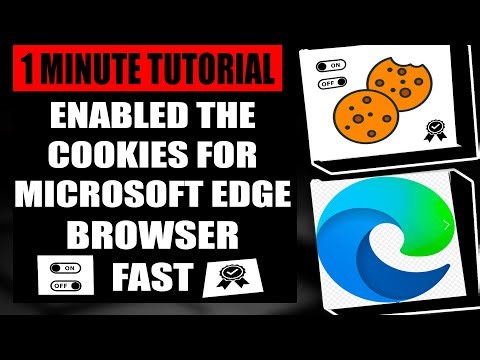 How To Enabled Cookies For Microsoft Edge Browser (Fast Tutorial)
