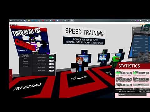 RO-BOXING 🥊 AUTOFARM SCRIPT GUI FREE - TEA HUB