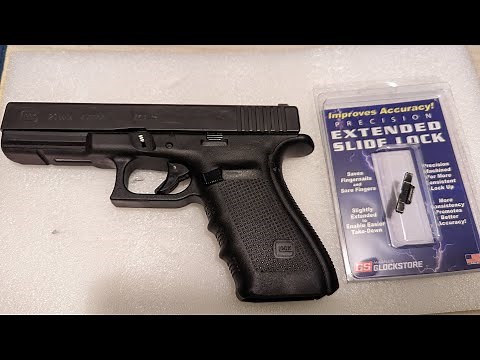 EXTENDED SLIDE LOCK INSTALLATION ON GLOCKS GEN 4
