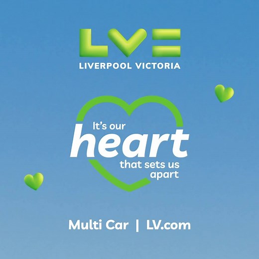 8.8M views · 824 reactions | Find out why our heart sets us apart with LV= Multi Car insurance  | LV= | Facebook
