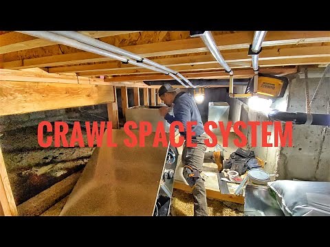 HVAC Installation | Horizontal system | Crawl space system