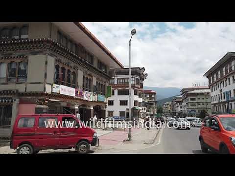 Walk through the largest city and capital of Bhutan | Thimphu
