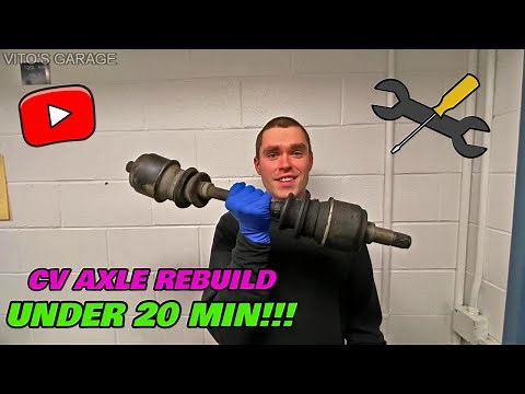 Complete Guide: Mercedes Fastest & Easiest CV Axle Boots Replacement Ever! (Applies to Any Car)