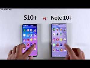 SAMSUNG S10+ vs Note 10+ in 2022 | SPEED TEST