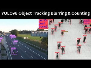 Real-Time Object Detection, Tracking, Blurring and Counting using YOLOv8: A Step-by-Step Tutorial