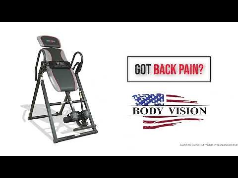 BodyVision IT9690 Inversion Table | Best solution for back pain and inversion therapy