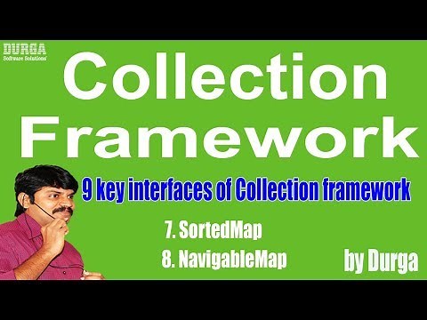 9 key interfaces of Collection framework viii SortedMap ix NavigableMap