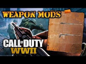 Call Of Duty World War 2 Weapon Mods & Attachments!