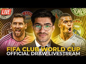 FIFA Club World Cup 2025 OFFICIAL DRAW WATCHALONG