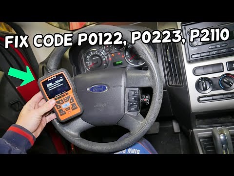 FORD EDGE CODE P0122 P0223 P2110 FIX. THROTTLE PEDAL POSITION SENSOR