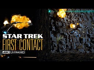 Star Trek: First Contact - Starfleet vs The Borg Cube 4K UHD | High-Def Digest