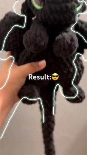 Crochet toothless#crochet