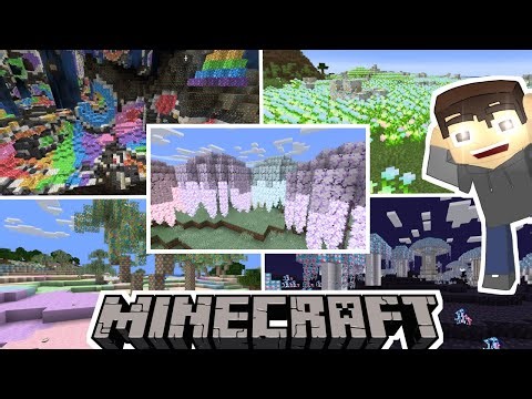 Moon's Magical Biomes (Fantastic Biomes!!) Minecraft Mod Showcase
