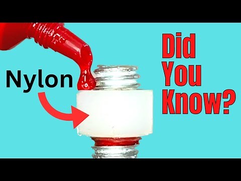 Nuts & Bolts - Red Loctite Curing on Nylon