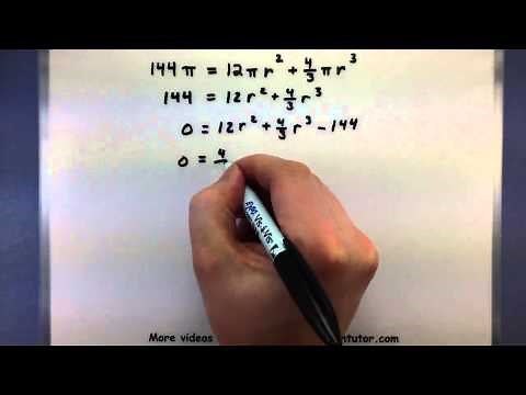 Pre-Calculus - How to solve a polynomial word problem