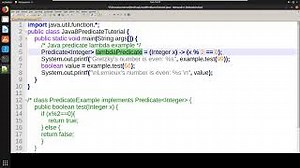 Examples of how to use the Java Predicate interface in Lambda expressions