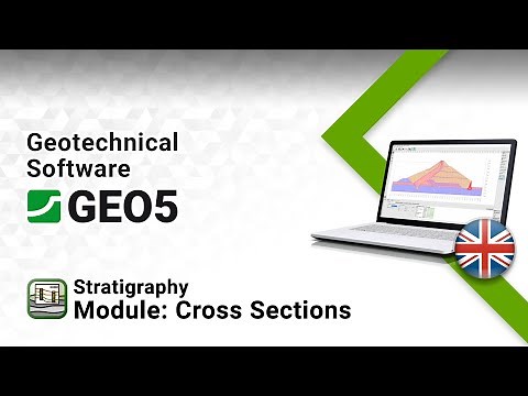 Create Geological Cross Sections Using GEO5 Stratigraphy