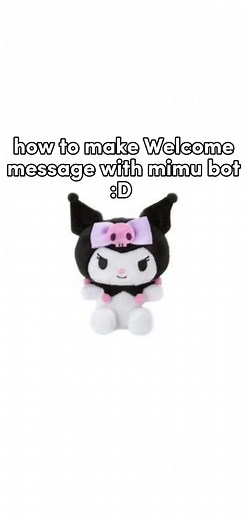 Creating a Welcoming Message with Mimu Bot Tutorial