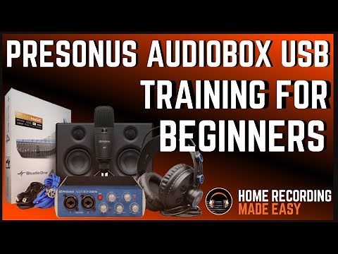 AudioBox USB 96 | Training For Beginners