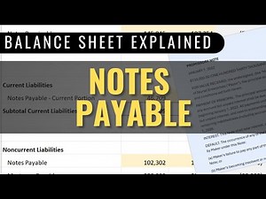 Notes Payable Explained - Accounting for Promissory Notes