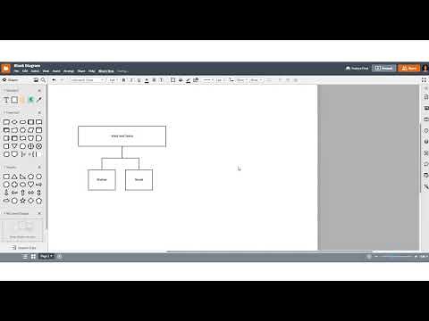 How to use Lucidchart to Create a Simple Descendancy Family Tree Diagram for DNA Matches