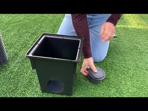 How to assemble the RELN Catch Basin Drainage Kit