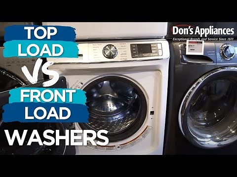 Top Load vs Front Load Washers | Which is Right For You?