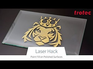 Laser Hack: Paint Fill on Polished Surfaces