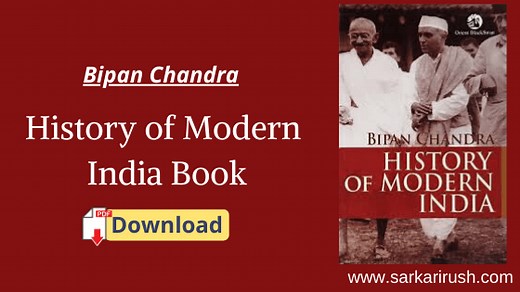 [Updated] History Of Modern India By Bipin Chandra PDF Download