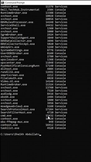How to Kill a Task Using CMD | Taskkill Command Explained #coding #basiccommands
