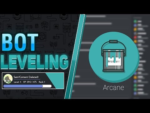Sistema de NIVELES en DISCORD 🆙 | Arcane Bot