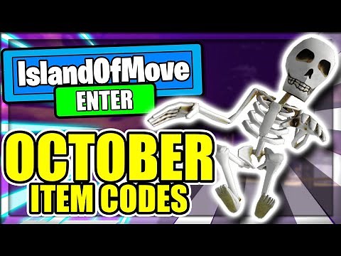 (OCTOBER 2020) ALL *NEW* SECRET CODES! Island Of Move Roblox