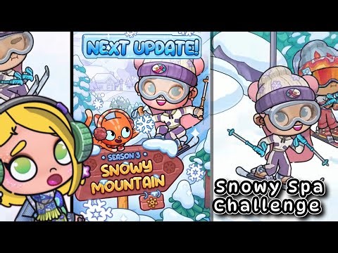 (LIVE) Avatar World SEASON 3: SNOWY MOUNTAIN INFO + Snowy Spa Challenge!