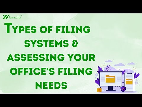 Types of Filing Systems & Assessing Your Office's Filing Needs