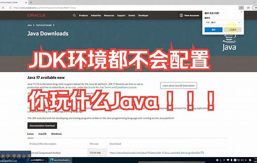 迈向Java程序员第一步 JDK的手把手安装教程