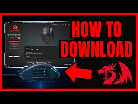 How To DOWNLOAD Redragon Mouse Software (FULL GUIDE) 2025