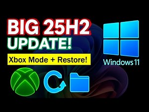 Windows 11 KB5070307 Update: Xbox FSE, Restore Tool & File Explorer Revamp!