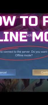 FIX Offline Mode Not Working on Mobile Legends (2023)