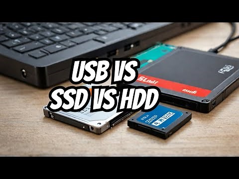 External Storage Explained: USB vs SSD vs HDD – What’s the Difference?