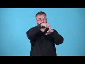 Watch how to sign 'come down, get down,hop down' in American Sign Language.