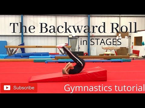 Learn how to Backward Roll in gymnastics using STAGES