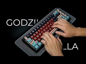 These Keycaps Are Amazing! — Godzilla Themed Keycaps By KeyTok