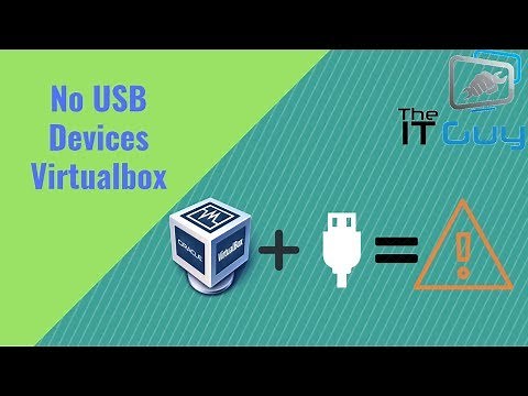 USB Devices not Recognised in Virtualbox