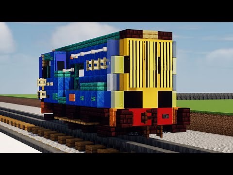Minecraft British Rail Class 08 Shunter Tutorial