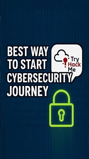 Start Your Cybersecurity Journey with TryHackMe Today! 💻🔐 #shorts