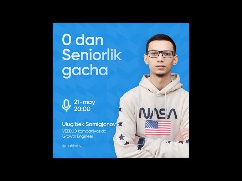 0 dan Seniorlikkacha - Ulug'bek Samigjonov | Ovozli suhbat